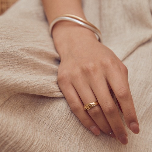 [silver925] Crepe Ring #R0003